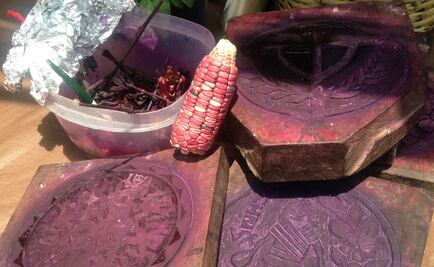 La expresión de la comida otomí 