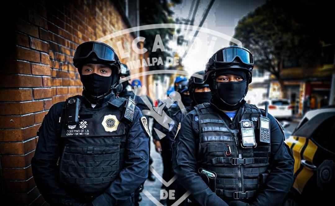 En la alcaldía Cuajimalpa cuentan con equipos especiales para abatir la inseguridad. Foto. Especial