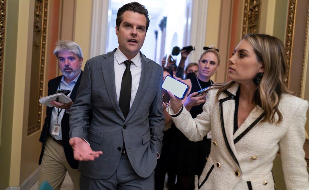 El representante Matt Gaetz, republicano por Florida, en el Capitolio en Washington. Foto: AP