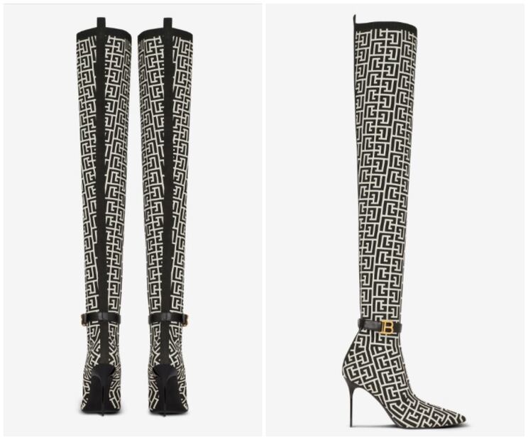 Botas Balmain. Foto: Balmain