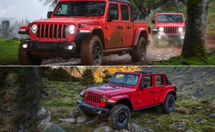 Las diferencias entre una Jeep Gladiator y un Wrangler
