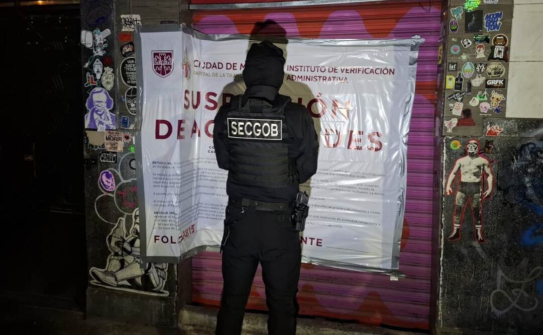 Clausuran 43 chelerías de 6 alcaldías de la CDMX (15/06/2025). Foto: Especial