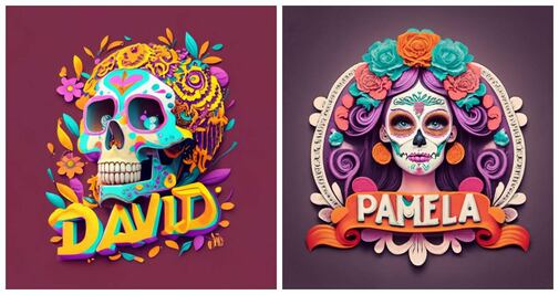 Cómo diseñar un nombre con IA para el Día de Muertos