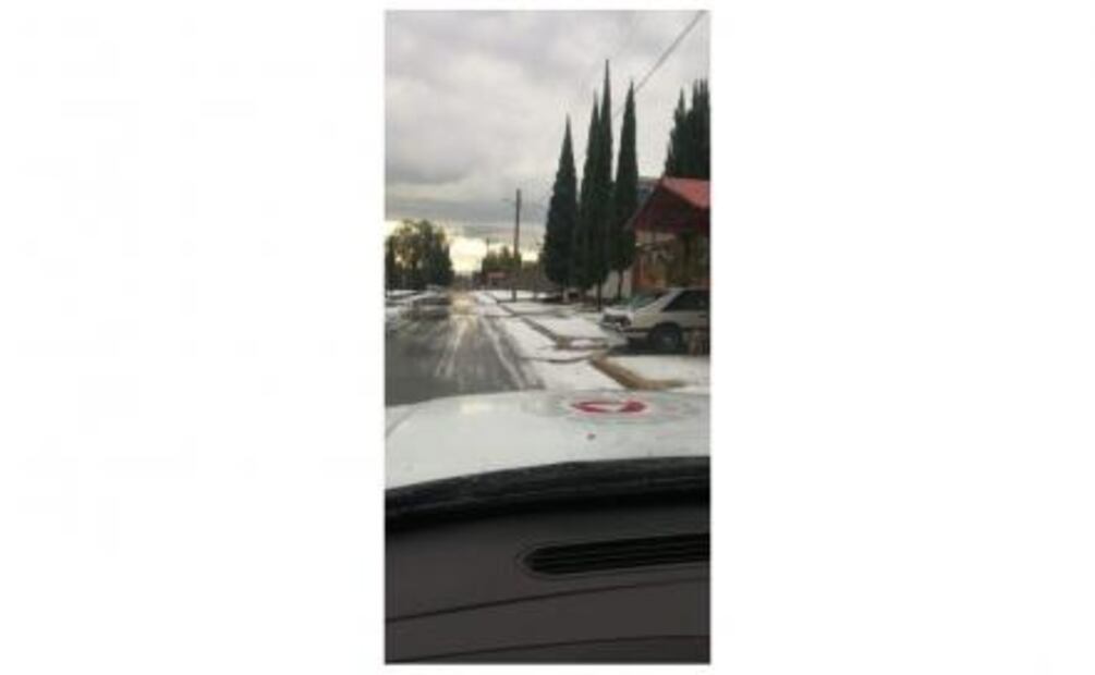 Caída de granizo provoca afectaciones en comunidades de Texcoco