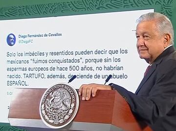 Está muy enojado, debe tener sentido del humor, dice AMLO a “El Jefe Diego”