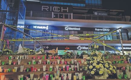 Sin justicia a un año del desplome del vidrio de barandal del bar Rich en SLP; murieron dos jóvenes