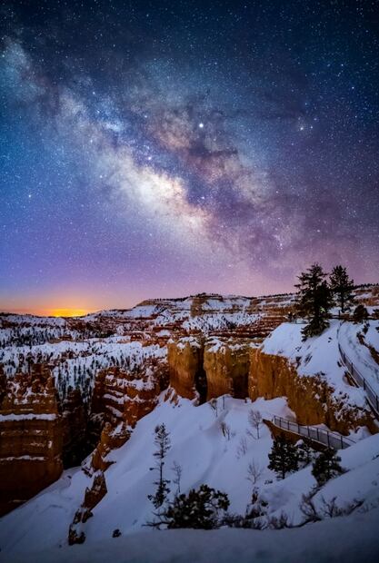 Las fantásticas formaciones de roca de un parque nacional en EEUU