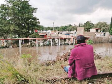 Inundación en Tula: "Sólo nos quedó lo que traemos puesto"