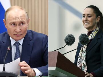 Putin descarta la invitación para asistir a toma de posesión de Claudia Sheinbaum en México