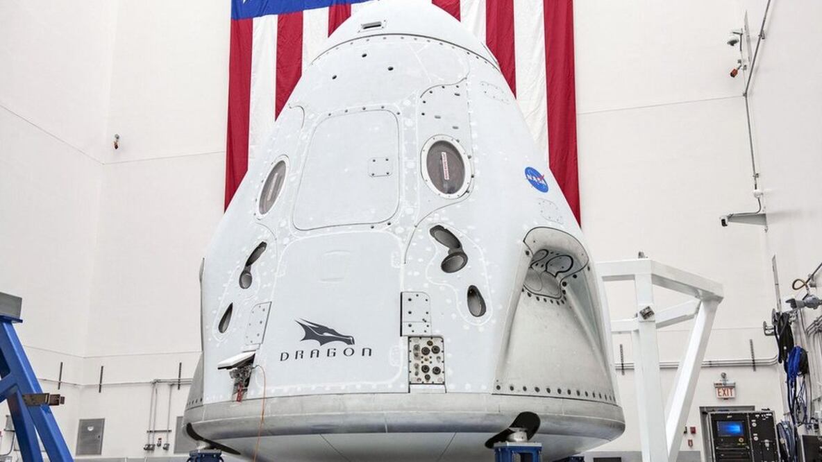 Crew Dragon será la primera nave comercial que transportará humanos al espacio. Foto: NASA