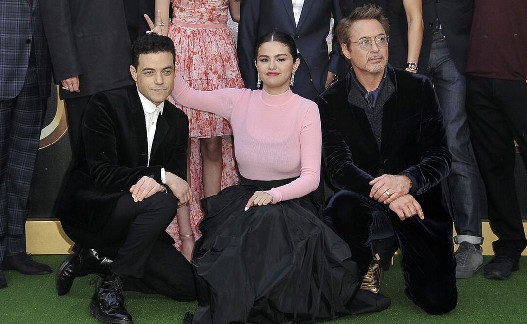 Selena Gómez y Robert Downey Jr.. Foto: AP 