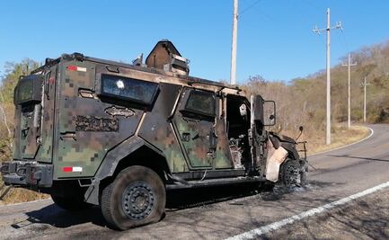 FOTOS. Autos destruidos y balas: los vestigios que dejó la captura de Ovidio Guzmán