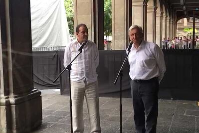 Yo no me casé, dice AMLO sobre boda de Yáñez