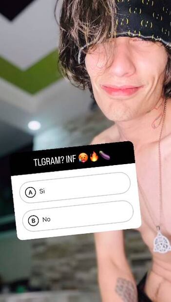Tristán, hijo de Yahir, se ayuda económicamente ofreciendo contenido erótico.