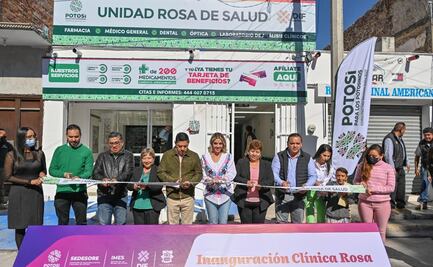 Ricardo Gallardo inaugura clínica rosa en Villa de Reyes, SLP