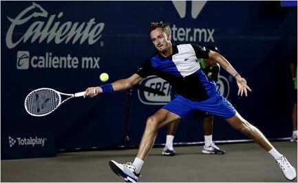 Daniil Medvedev debuta en el Abierto de Los Cabos con una rápida victoria