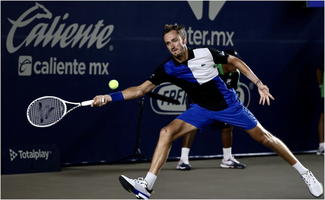 Daniil Medvedev debuta en el Abierto de Los Cabos con una rápida victoria / FOTO: CORTESÍA