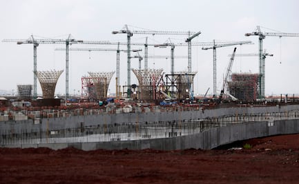 Lanzan licitación para vender el acero del Aeropuerto de Texcoco