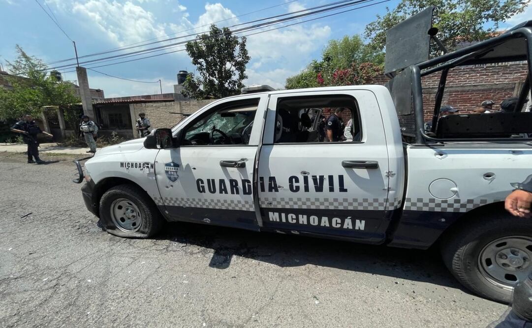 CJNG embosca a policías en Nahuatzen, Michoacán; reportan elementos heridos. Foto: Especial/ ARCHIVO EL UNIVERSAL