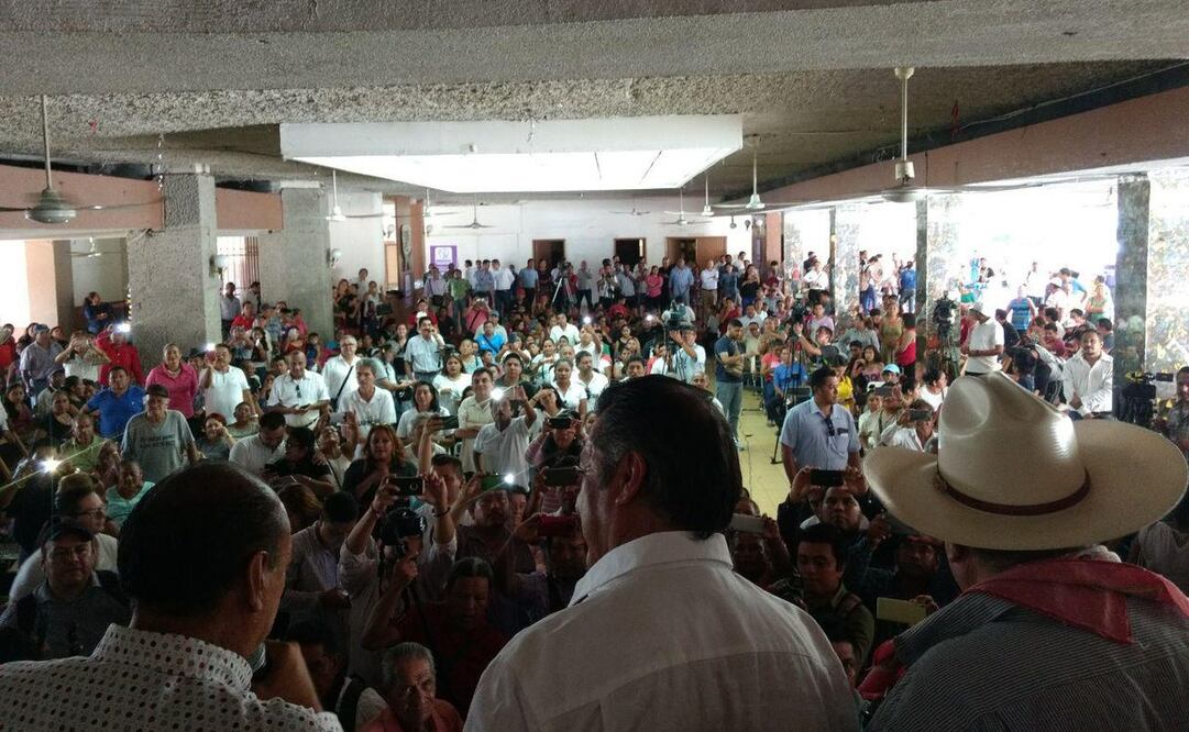 Jaime Rodríguez Calderón "El Bronco" estuvo en Tapachula. Foto: Twitter @JaimeRdzNL