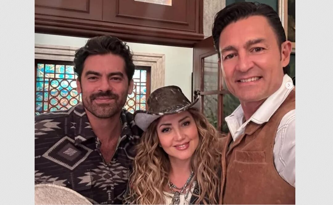 Fernando Colunga e Iván Arana protagonizan escenas candentes con Andrea Legarreta en "Amanecer".