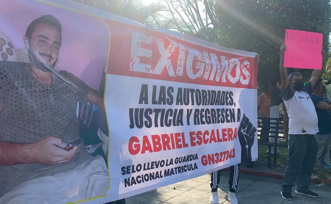 Pobladores pidieron la pronta aparición y con vida de las víctimas de desaparición y que se detenga a los elementos. Foto: Carlos Arrieta / EL UNIVERSAL