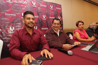 Presidente municipal de Neza y exalcalde anuncian registro para encabezar comités de Morena en Edomex