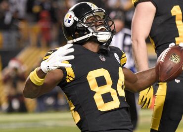 Antonio Brown en duda para el juego ante Bengals