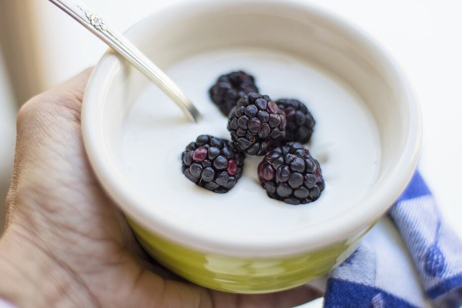 Yogurt para la salud. Fuente: Pixabay