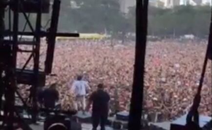 Rapero arma escándalo en Lollapalooza