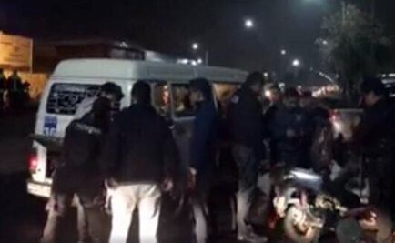 Refuerzan seguridad en transporte público en Edomex