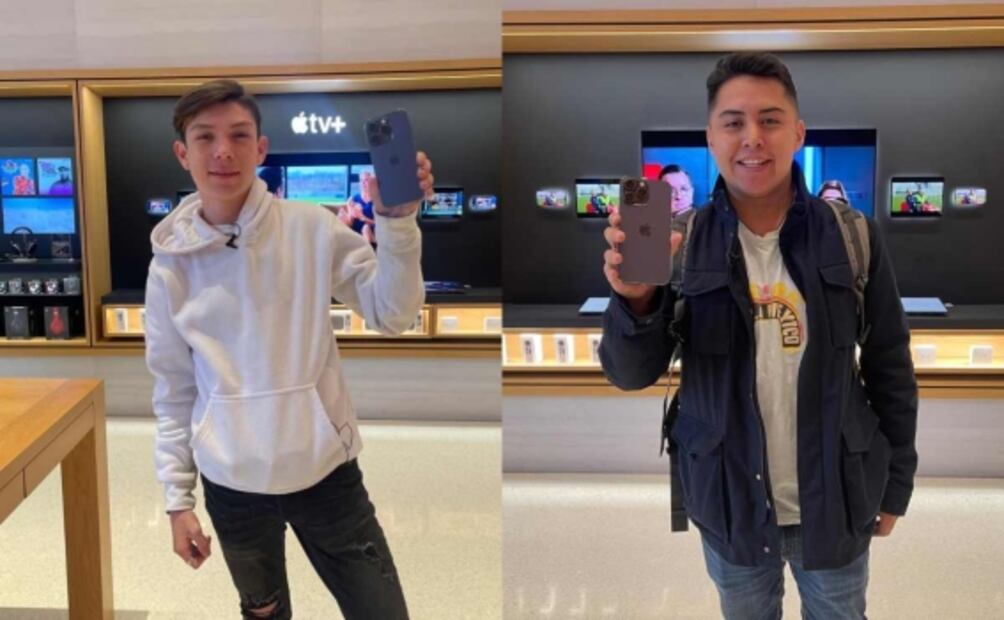 Yina Martínez; primera mexicana en adquirir el iPhone 14