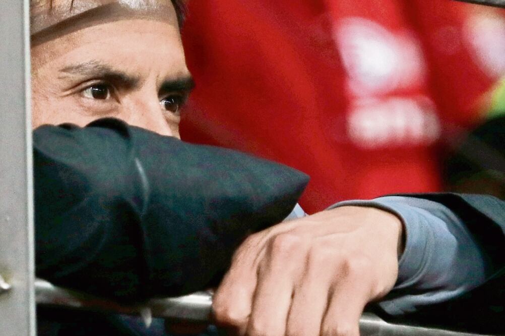 El argentino reconoció que actuó mal contra el árbitro. (IMAGO7)