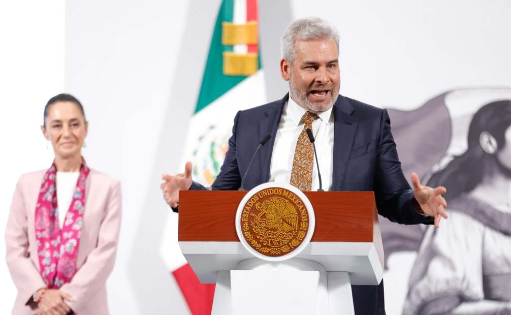 Alfredo Ramírez Bedolla, gobernador de Michoacán, aseguró que el polo de desarrollo en el estado ya está en marcha, para sumarse al Plan México. Foto: Diego Simón / EL UNIVERSAL