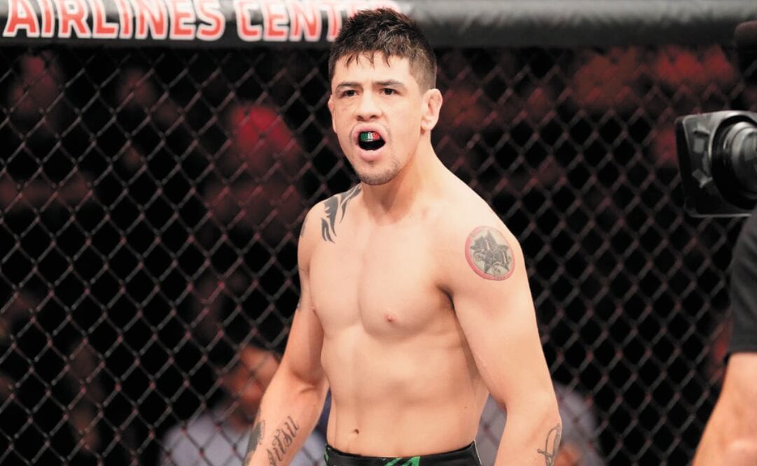 El peleador mexicano de UFC nos revela su deseo de ganar por primera vez en casa; lo buscará el sábado, en CDMX.(25/03/2025) Foto: UFC