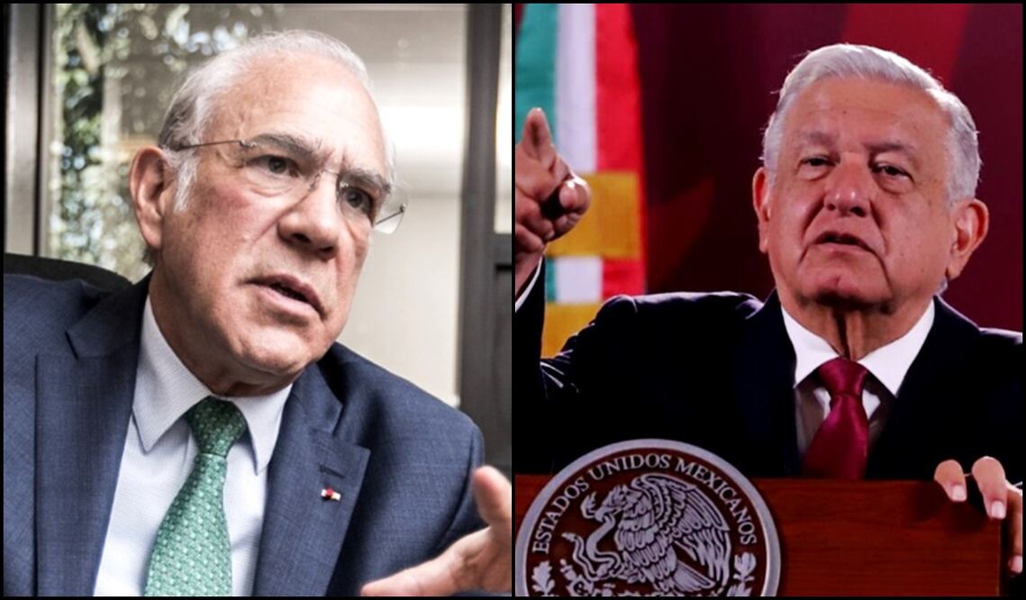 El presidente Andrés Manuel López Obrador calificó como “sorprendente, único y excepcional” que tras el papel que jugó en el tema del Fobaproa, José Ángel Gurría sea el encargado de elaborar el proyecto de gobierno para la oposición. Foto: especial