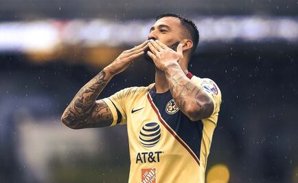 Emanuel Aguilera anota su primer gol con América 