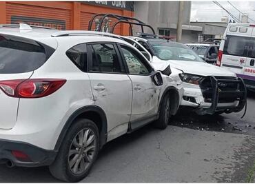 Enfrentamiento armado deja dos policías heridos en Teolocholco, Tlaxcala