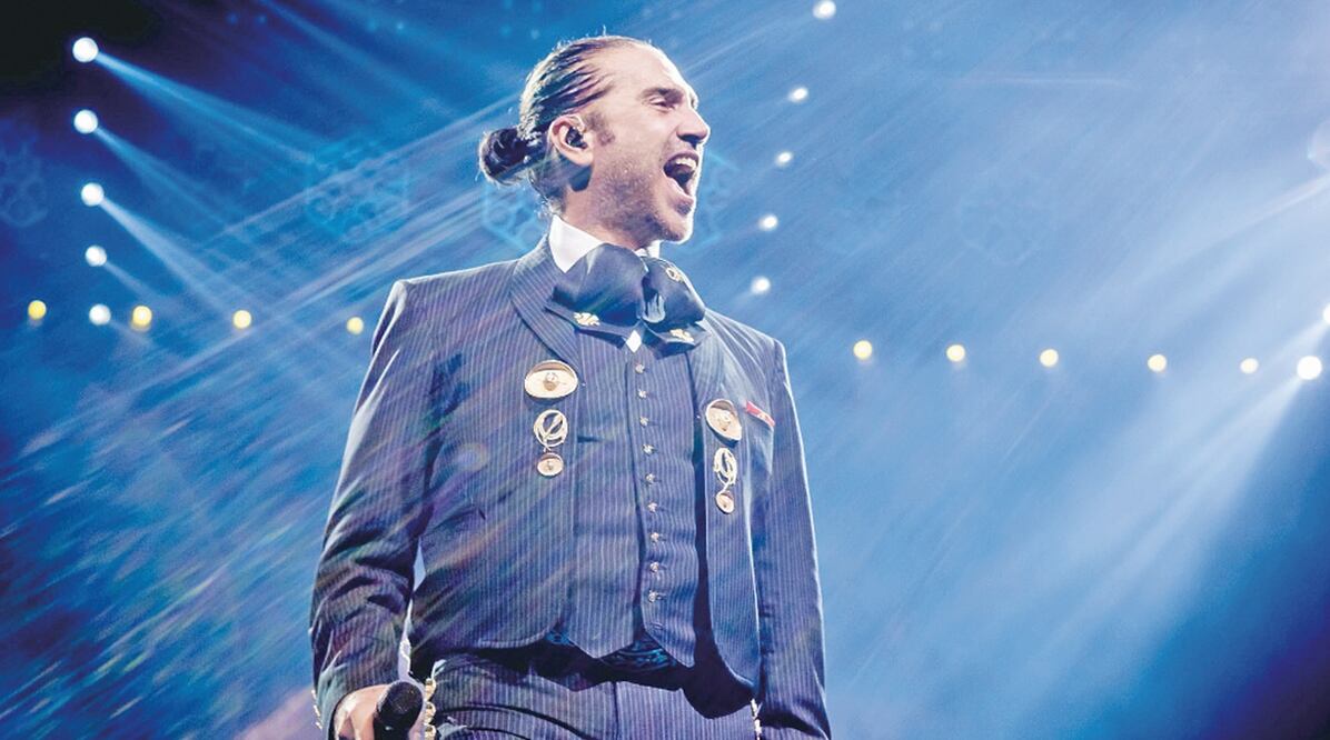 Alejandro Fernández, el menor de los tres hijos de “El charro de Huentitán”. Foto: AFP/ Kevin Winter