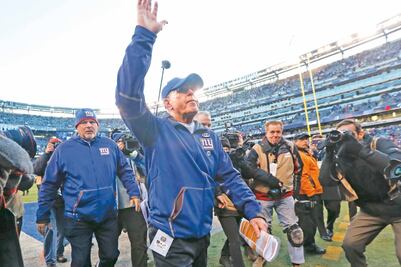 Tom Coughlin se va de los Giants