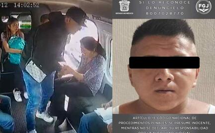 ¡Ya fue capturado! Piden a ciudadanía denunciar a asaltante de pasajeros de combis en Ecatepec 