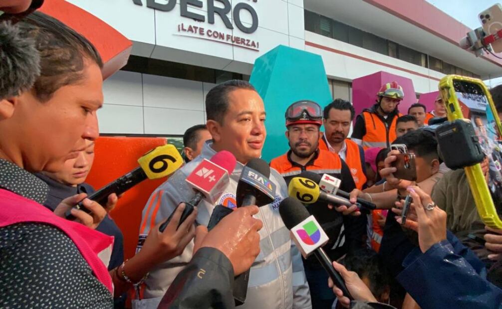 El alcalde de la Gustavo A Madero, Janecarlo Lozano, admitió que él es el responsable del evento que se realizaría la tarde del jueves (08/05/2025). Foto: Valente Rosas / EL UNIVERSAL