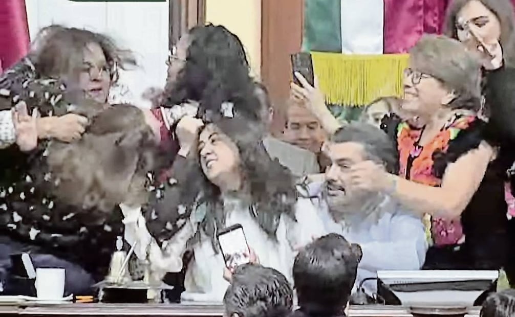 Desgreñe legislativo. Foto: Especial