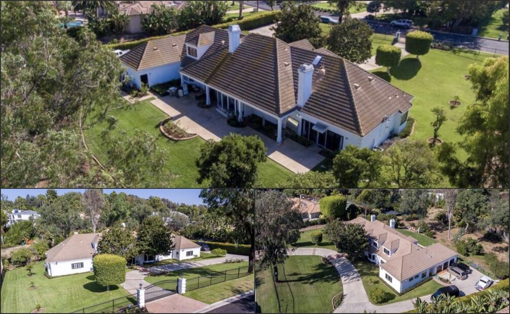 Residencia en Rancho Santa Fe. Foto: Mexicanos Contra la Corrupción