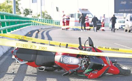 Mueren dos bikers en Periférico