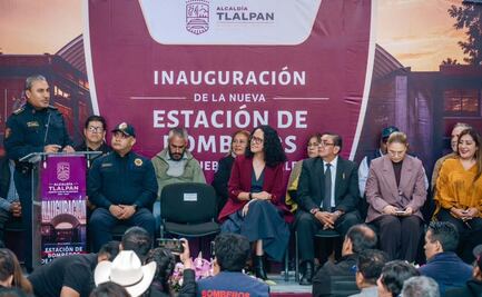 Alcaldesa de Tlalpan y el Jefe Vulcano inauguran estación de Bomberos en Topilejo; buscan fortalecer atención de emergencias