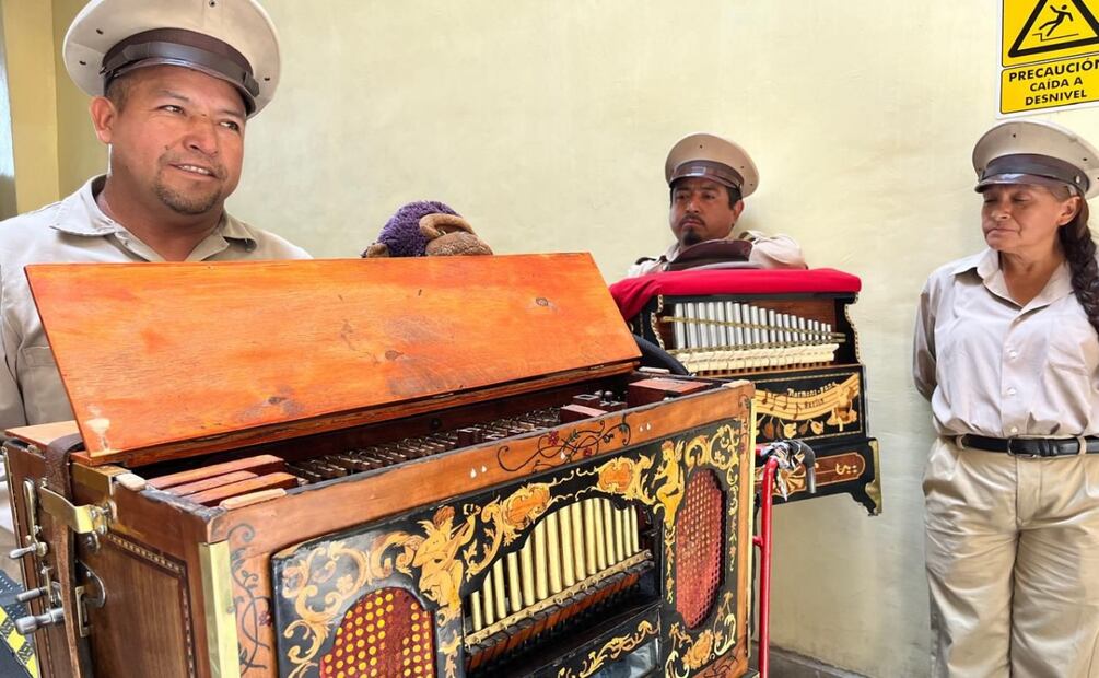 Muchas de las personas que tocan el organillo lo hacen por tradición familiar. Foto: Especial