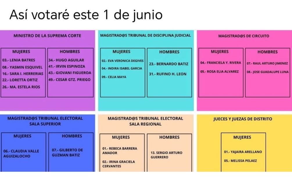 Morenistas en Baja California Sur difunden el sentido de su voto (23/05/2025). Foto: Especial