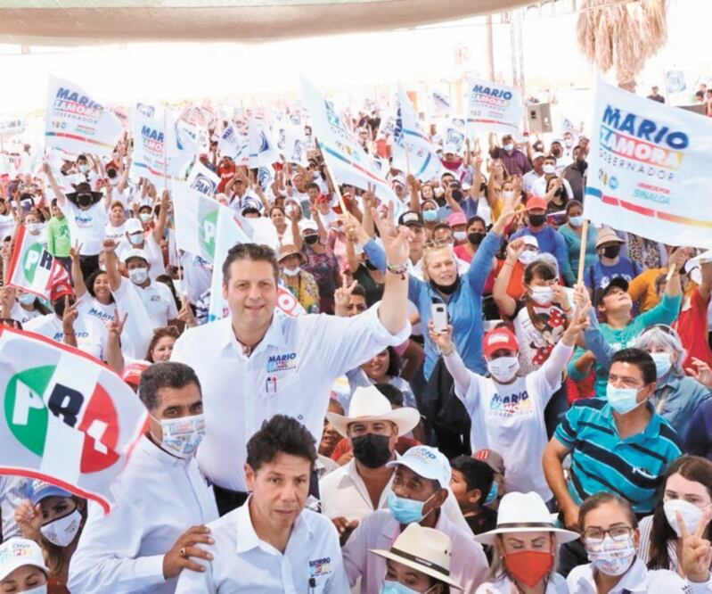 Los integrantes de la Unión Nacional de Trabajadores Agrícolas se sumaron a la campaña de Mario Zamora Gastélum. Foto: Especial