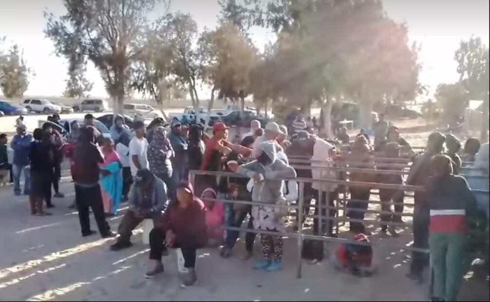 jornaleros indígenas evidencian maltrato. Foto: Especial